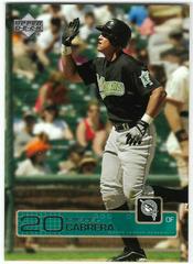 Miguel Cabrera #587 Baseball Cards 2003 Upper Deck Prices