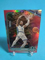 Theo John [Chrome Red Refractor] #42 Basketball Cards 2021 Bowman University Prices