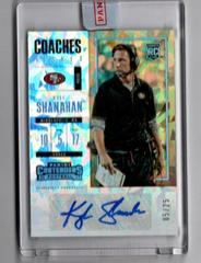 Kyle Shanahan [Autograph Cracked Ice] #300 Football Cards 2017 Panini Contenders Prices