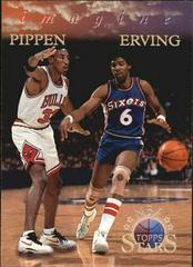 Scottie Pippen / Julius Erving Basketball Cards 1996 Topps Stars Imagine Prices