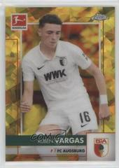 Ruben Vargas [Yellow] Soccer Cards 2020 Topps Chrome Bundesliga Sapphire Prices