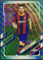 Lionel Messi [Aqua Wave] #1 Soccer Cards 2020 Topps Chrome UEFA Champions League Prices