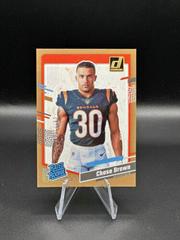 Chase Brown [Studio Series] #39 Football Cards 2023 Panini Donruss Rated Rookies Portrait Prices