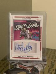Michael Mayer [Gold] #ART-MM Football Cards 2023 Sage Artistry Autographs Prices