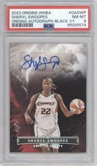 Sheryl Swoopes [Black] #OA-SWP Basketball Cards 2023 Panini Origins WNBA Autographs Prices