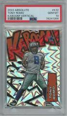 Tony Romo #K32 Football Cards 2022 Panini Absolute Kaboom Vertical Prices
