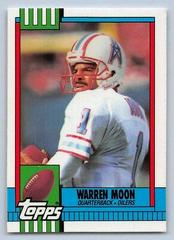 Warren Moon Football Cards 1990 Topps Tiffany Prices