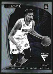Orlando Robinson [Silver] #3 Basketball Cards 2022 Panini Flux Titan Prices