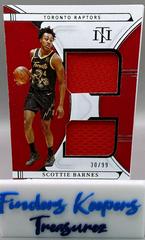 Scottie Barnes [Patch Autograph] Basketball Cards 2021 Panini National Treasures Prices