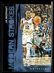 Ja Morant #15 Basketball Cards 2023 Panini Court Kings Modern Strokes Prices