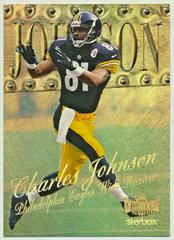 Charles Johnson [Precious Metal Gems] #117 Football Cards 1999 Metal Universe Prices
