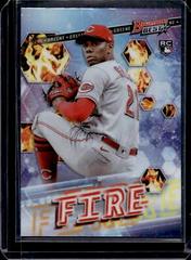 Hunter Greene #EE-13 Baseball Cards 2022 Bowman's Best Elements of Excellence Prices