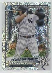 Jasson Dominguez [Speckle Refractor] #BCP-213 Baseball Cards 2021 Bowman Chrome Prospects Prices