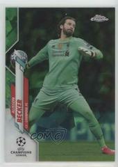Alisson Becker [Green] Soccer Cards 2019 Topps Chrome UEFA Champions League Sapphire Prices