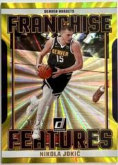 Nikola Jokic [Yellow] #16 Basketball Cards 2023 Panini Donruss Franchise Features Prices
