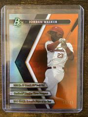 Jordan Walker [Orange] #PPF-14 Baseball Cards 2022 Bowman Platinum Portfolios Prices