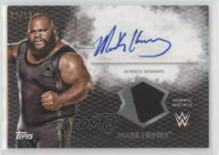 Mark Henry [Black] Wrestling Cards 2015 Topps WWE Undisputed Autograph Relics Prices