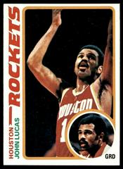 John Lucas #106 Basketball Cards 1978 Topps Prices