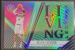 Alan Iverson [Emerald] Basketball Cards 2020 Panini Illusions Living Legends Prices