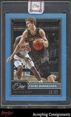 Lauri Markkanen [Blue] Basketball Cards 2020 Panini One and One Prices