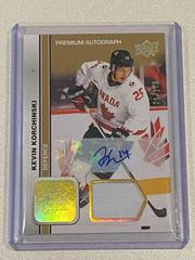 Kevin Korchinski [Autograph Patch] #72 Hockey Cards 2023 Upper Deck Team Canada Juniors Prices