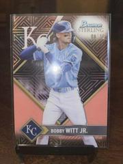 Bobby Witt Jr. [Rose Gold] Baseball Cards 2023 Bowman Sterling Tek Prices