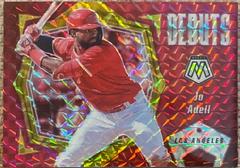 Jo Adell [Orange Fluorescent] #PD1 Baseball Cards 2021 Panini Mosaic Debuts Prices