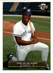 Carlos Delgado #242 Baseball Cards 1992 Fleer Excel Prices