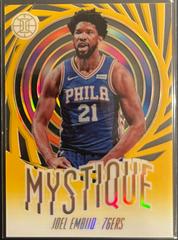 Joel Embiid [Gold] #5 Basketball Cards 2019 Panini Illusions Mystique Prices
