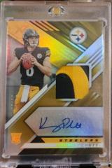 Kenny Pickett [Gold] #RSA-KP Football Cards 2022 Panini XR Rookie Swatch Autographs Prices