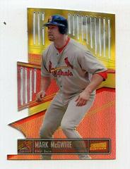 Mark McGwire [Luminescent] #T5C Baseball Cards 1999 Stadium Club Triumvirate Prices