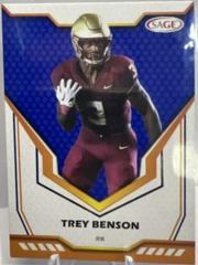 Trey Benson #75 Football Cards 2024 Sage Prices