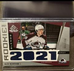 Alex Newhook #RB-AN Hockey Cards 2021 SP Game Used Rookie Blends Prices