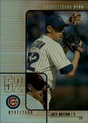 Joey Nation #182 Baseball Cards 2000 Spx Prices