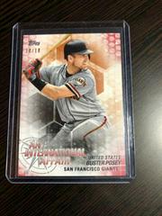 Buster Posey [Red] #IA-44 Baseball Cards 2018 Topps Update an International Affair Prices