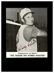 Wally Post Baseball Cards 1961 Kahn's Wieners Prices