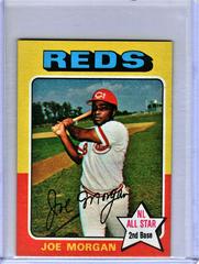 Joe Morgan #180 Baseball Cards 1975 Topps Mini Prices