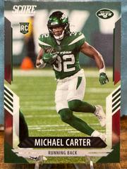 Michael Carter #407 Football Cards 2021 Panini Chronicles Score Update Rookies Prices