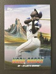Hank Aaron #PK-9 Baseball Cards 2023 Topps X Bob Ross The Joy Of Peaks of Power Prices