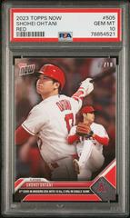 Shohei Ohtani [Red] #505 Baseball Cards 2023 Topps Now Prices