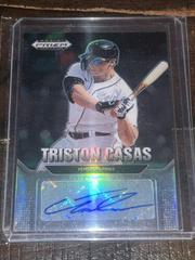 Triston Casas #AU-TC Baseball Cards 2022 Panini Prizm Draft Picks Autographs Prices