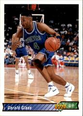 Gerald Glass #186 Basketball Cards 1992 Upper Deck Prices