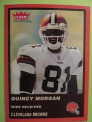 Quincy Morgan #3 Football Cards 2004 Fleer Tradition Prices