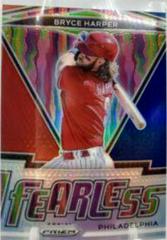Bryce Harper [Red White Blue Prizm] #FR-11 #FR-11 Baseball Cards 2021 Panini Prizm Fearless Prices