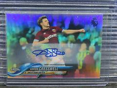 Aaron Cresswell [Autograph Red Wave Refractor] #47 Soccer Cards 2018 Topps Chrome Premier League Prices