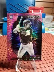 Seiya Suzuki [Pink] #4 Baseball Cards 2022 Panini Chronicles Titan Prices