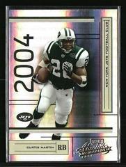 Curtis Martin #96 Football Cards 2004 Playoff Absolute Memorabilia Prices