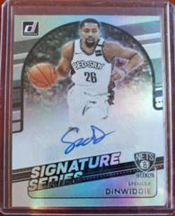 Spencer Dinwiddie Basketball Cards 2020 Donruss Signature Series Prices