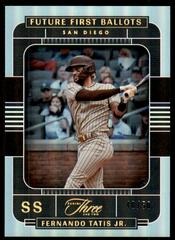 Fernando Tatis Jr. [Holo Gold] Baseball Cards 2022 Panini Three and Two Future First Ballots Prices