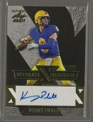 Kenny Pickett [Gold] Football Cards 2022 Leaf Ultimate Draft X Autographs Prices